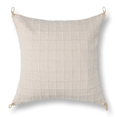 Westmoor Ivory 20"x20" Throw Pillow (Set of 2) - Ornate Home