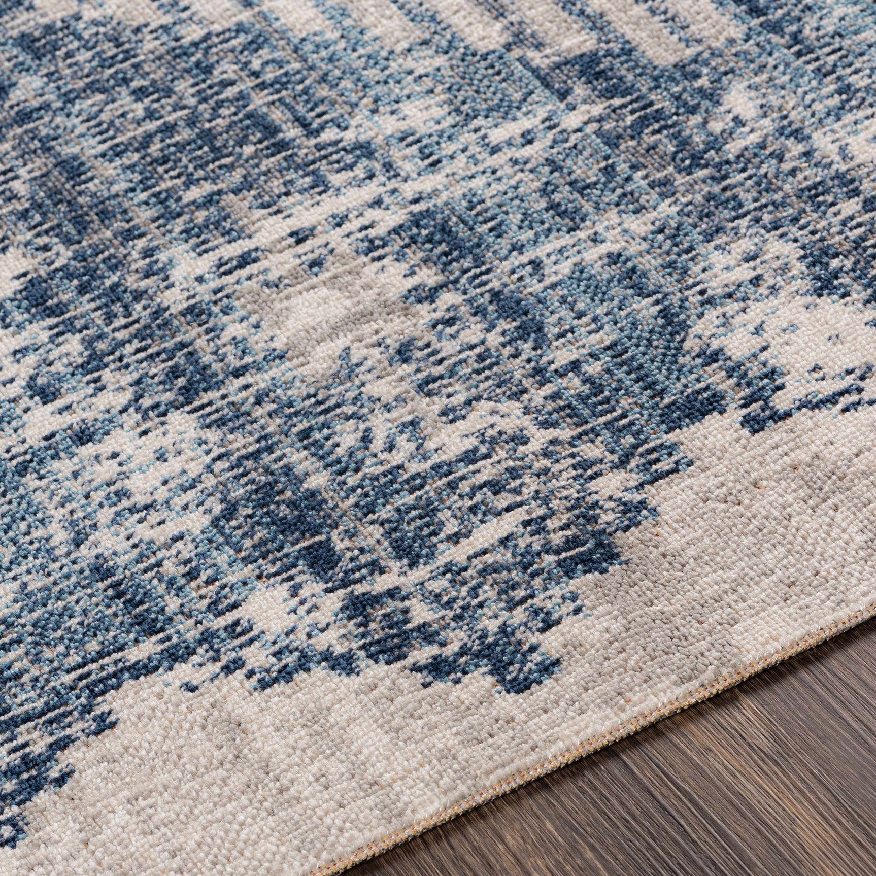 Westmount Denim Aztec Area Rug - Ornate Home