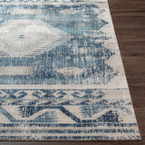 Westmount Denim Aztec Outdoor Area Rug - Ornate Home