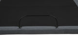 Weston Black And Grey Full Dual-motor Massage Adjustable Bed Base In - Ornate Home