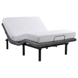 Weston Black And Grey Queen Dual-motor Massage Adjustable Bed Base - Ornate Home