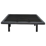 Weston Black And Grey Queen Dual-motor Massage Adjustable Bed Base - Ornate Home
