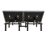 Weston Black And Grey Split Eastern King Massage Adjustable Bed Base - Ornate Home