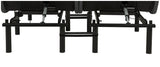 Weston Black And Grey Split Eastern King Massage Adjustable Bed Base - Ornate Home