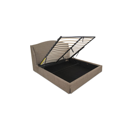 Weston Brown King Storage Bed - Ornate Home