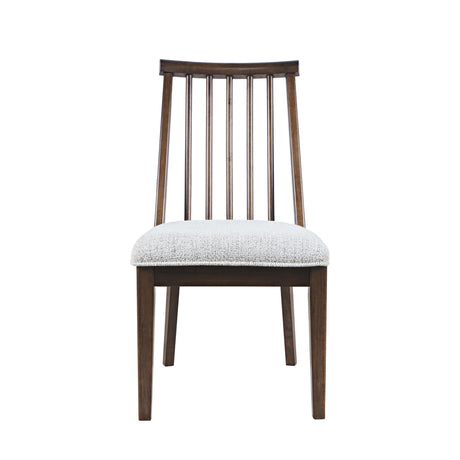 Weston Chestnut Dowel Back Dining Chair (Set of 2) - Ornate Home