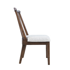 Weston Chestnut Dowel Back Dining Chair (Set of 2) - Ornate Home