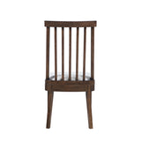 Weston Chestnut Dowel Back Dining Chair (Set of 2) - Ornate Home