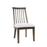 Weston Chestnut Dowel Back Dining Chair (Set of 2) - Ornate Home