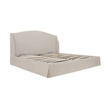 Weston Cream Queen Storage Bed - Ornate Home