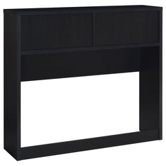 Westpark Black 3-piece Full Bedroom Set Bookcase Headboard - Ornate Home