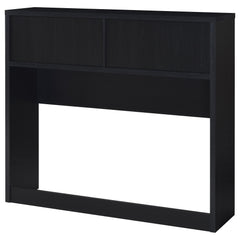 Westpark Black 3-piece Full Bedroom Set Bookcase Headboard - Ornate Home
