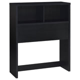 Westpark Black 3-piece Twin Bedroom Set Bookcase Headboard - Ornate Home