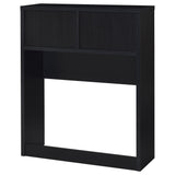 Westpark Black 3-piece Twin Bedroom Set Bookcase Headboard - Ornate Home