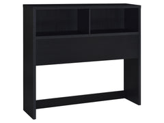 Westpark Black 49-inch Full Bookcase Headboard - Ornate Home