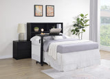 Westpark Black 49-inch Full Bookcase Headboard - Ornate Home