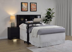 Westpark Black 49-inch Full Bookcase Headboard - Ornate Home