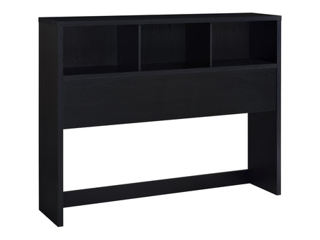 Westpark Black 49-inch Queen Bookcase Headboard - Ornate Home