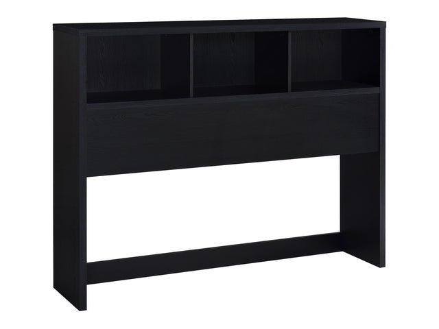 Westpark Black 49-inch Queen Bookcase Headboard - Ornate Home