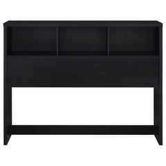 Westpark Black 49-inch Queen Bookcase Headboard - Ornate Home