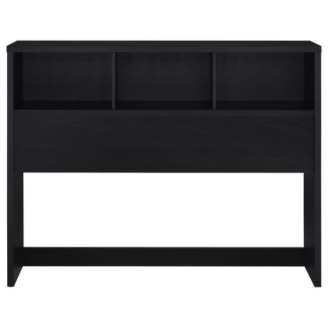 Westpark Black 49-inch Queen Bookcase Headboard - Ornate Home