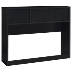 Westpark Black 49-inch Queen Bookcase Headboard - Ornate Home
