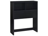 Westpark Black 49-inch Twin Bookcase Headboard - Ornate Home