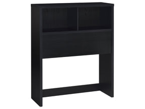 Westpark Black 49-inch Twin Bookcase Headboard - Ornate Home