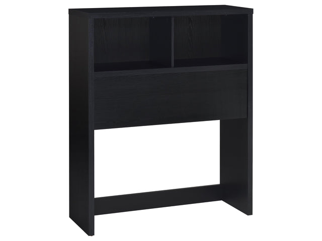 Westpark Black 49-inch Twin Bookcase Headboard - Ornate Home