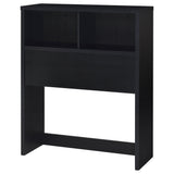 Westpark Black 49-inch Twin Bookcase Headboard - Ornate Home