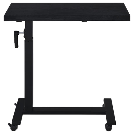 Westpark Black Height Adjustable Mobile Bedroom C-Table - Ornate Home