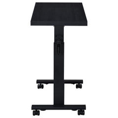 Westpark Black Height Adjustable Mobile Bedroom C-Table - Ornate Home