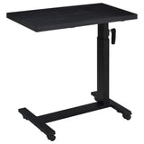 Westpark Black Height Adjustable Mobile Bedroom C-Table - Ornate Home