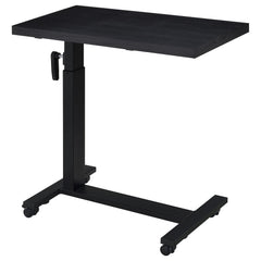 Westpark Black Height Adjustable Mobile Bedroom C-Table - Ornate Home