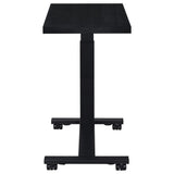 Westpark Black Height Adjustable Mobile Bedroom C-Table - Ornate Home