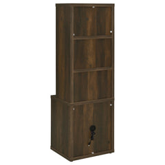 Westpark Dark Pine 3-piece Full Bedroom Set Bookcase Head - Ornate Home