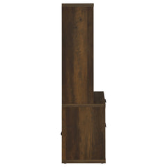 Westpark Dark Pine 3-piece Queen Bedroom Set Bookcase Head - Ornate Home