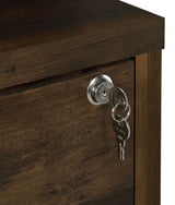 Westpark Dark Pine 3-piece Queen Bedroom Set Bookcase Head - Ornate Home