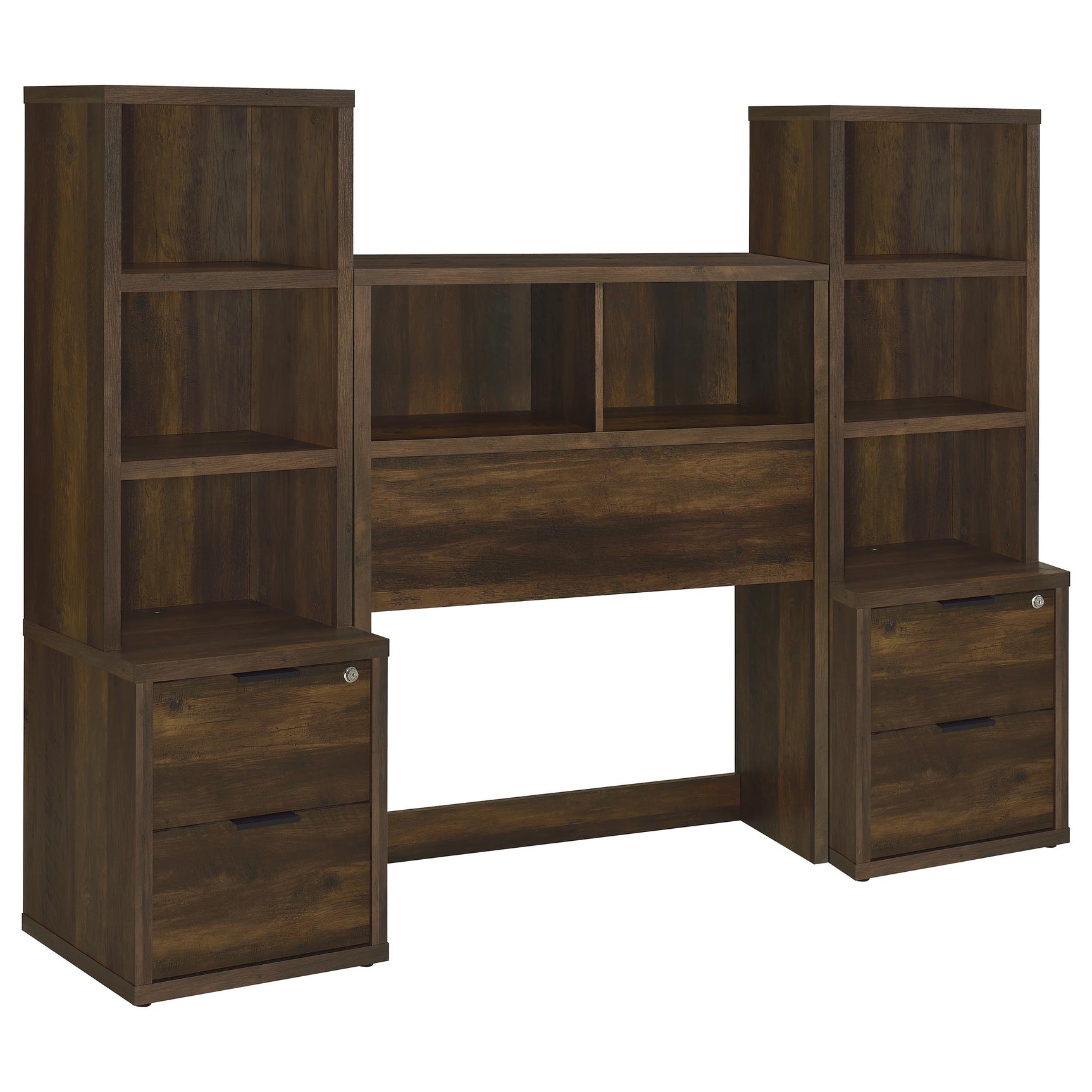 Westpark Dark Pine 3-piece Twin Bedroom Set Bookcase Head - Ornate Home