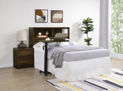 Westpark Dark Pine 49-inch Full Bookcase Headboard - Ornate Home