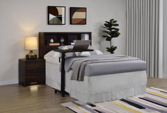 Westpark Dark Pine 49-inch Full Bookcase Headboard - Ornate Home