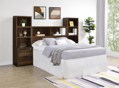 Westpark Dark Pine 49-inch Full Bookcase Headboard - Ornate Home