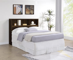 Westpark Dark Pine 49-inch Queen Bookcase Headboard - Ornate Home