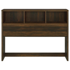 Westpark Dark Pine 49-inch Queen Bookcase Headboard - Ornate Home