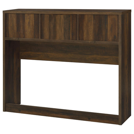 Westpark Dark Pine 49-inch Queen Bookcase Headboard - Ornate Home