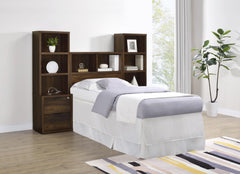 Westpark Dark Pine 49-inch Twin Bookcase Headboard - Ornate Home