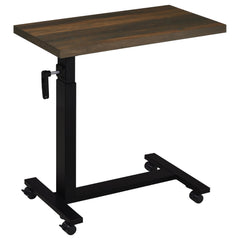Westpark Dark Pine Height Adjustable Mobile Bedroom C-Table - Ornate Home