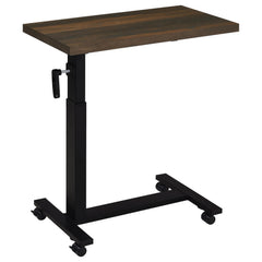 Westpark Dark Pine Height Adjustable Mobile Bedroom C-Table - Ornate Home