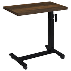 Westpark Dark Pine Height Adjustable Mobile Bedroom C-Table - Ornate Home