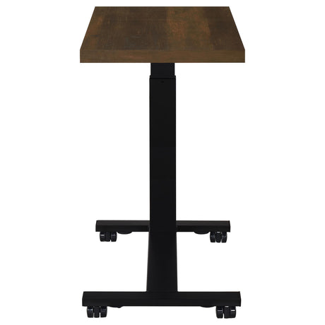 Westpark Dark Pine Height Adjustable Mobile Bedroom C-Table - Ornate Home